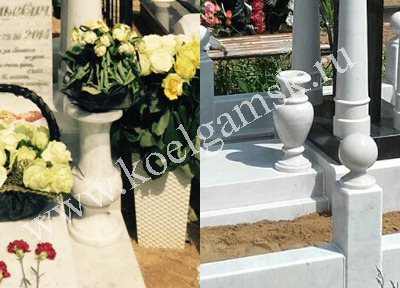 вазы из мрамора на кладбище фото цена
